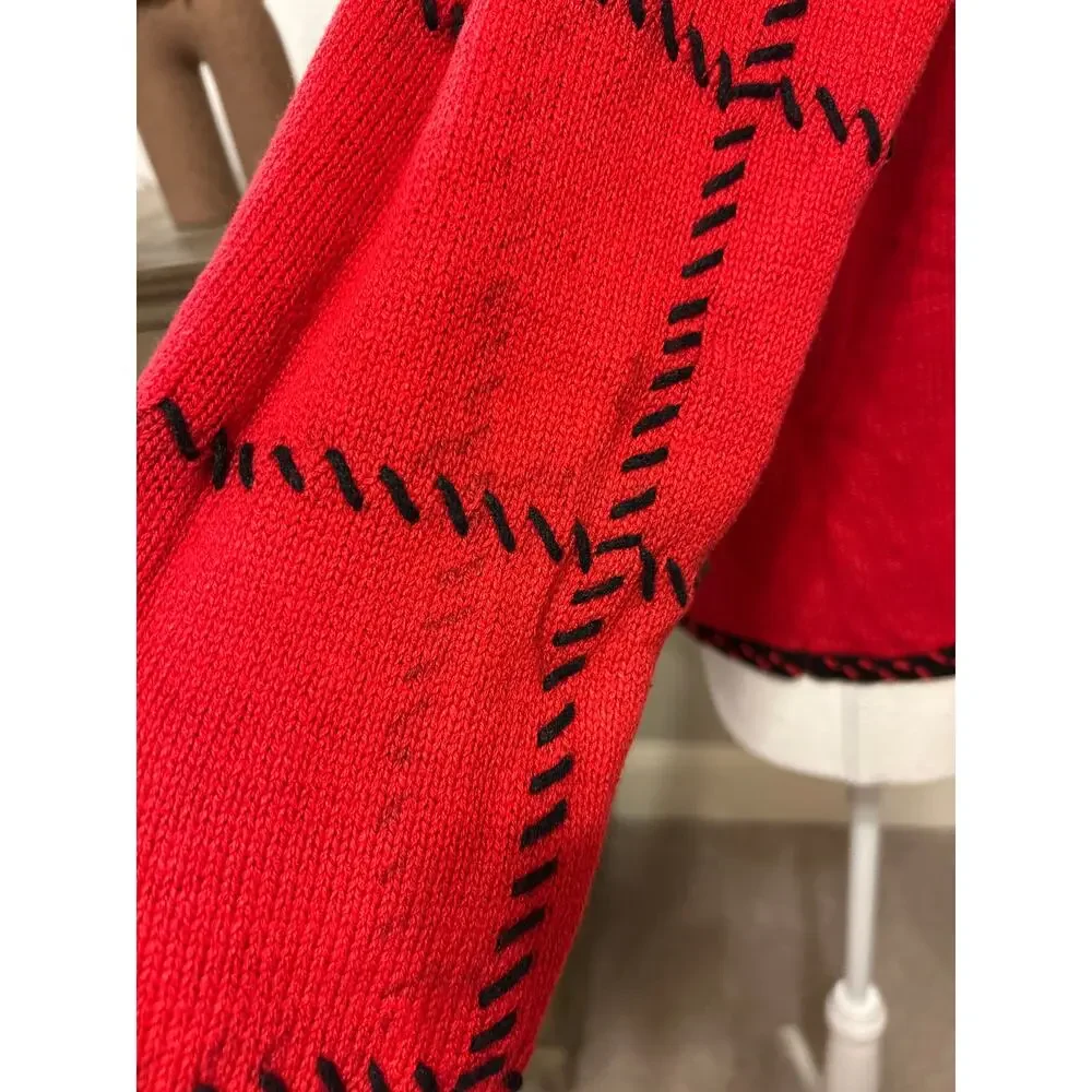 Designers Original Studio | Vintage Knit Holiday Cardigan | Large - Picture 10 of 15